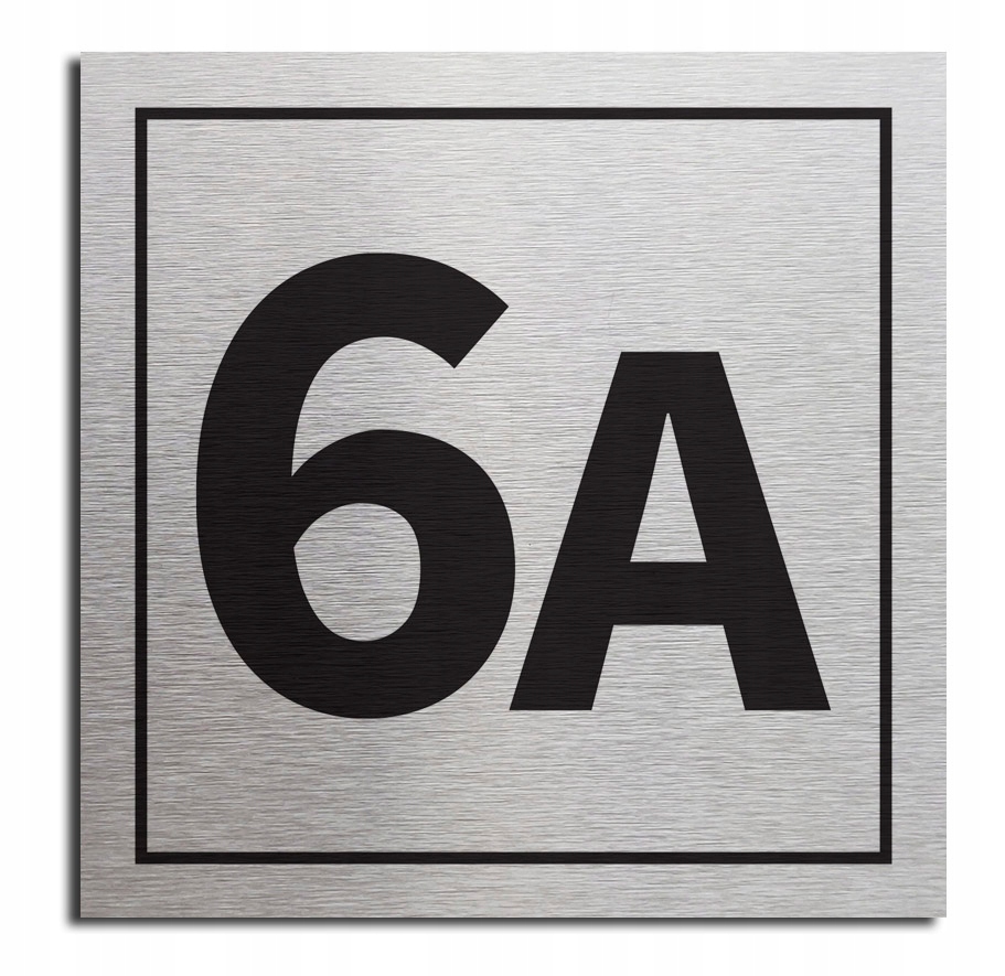

Numer domu tabliczka adresowa Aluminium 10x10 cm_2