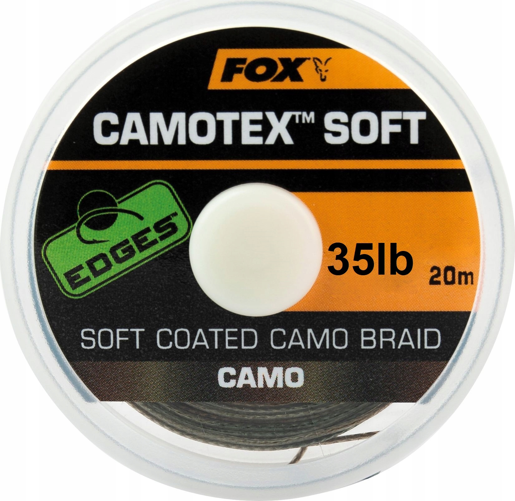 Fox Edges Camotex Soft Coated Camo Braid Camo 35lb/15,9kg/20m