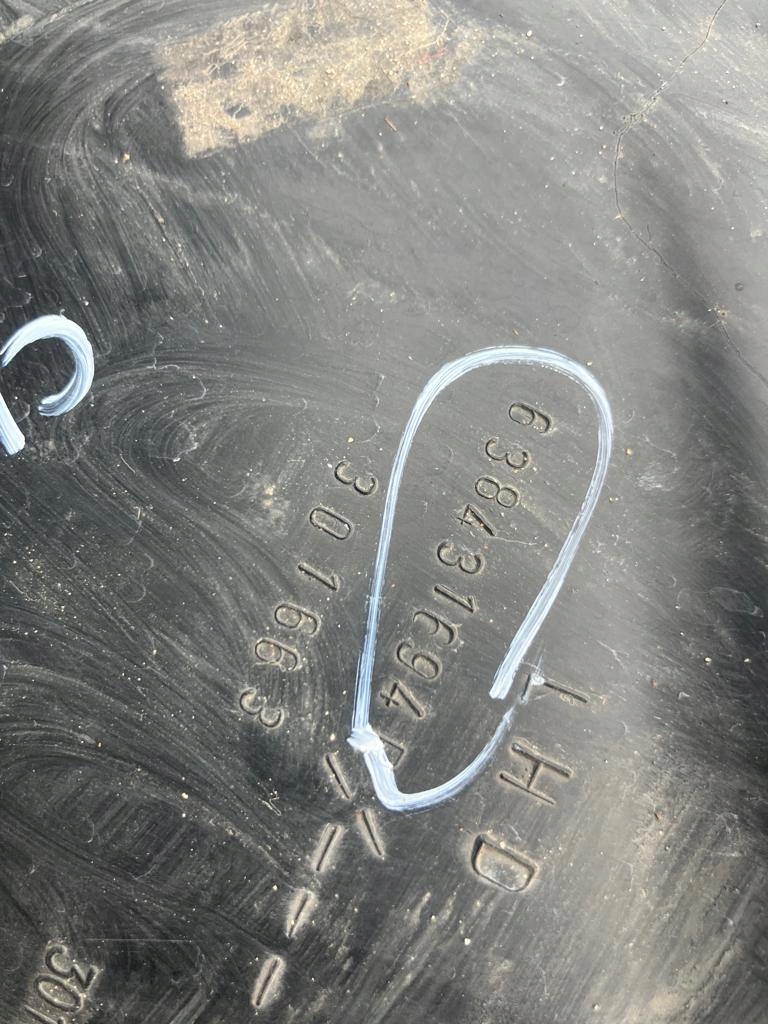mudguard left front rear part CLIO IV 638431694R