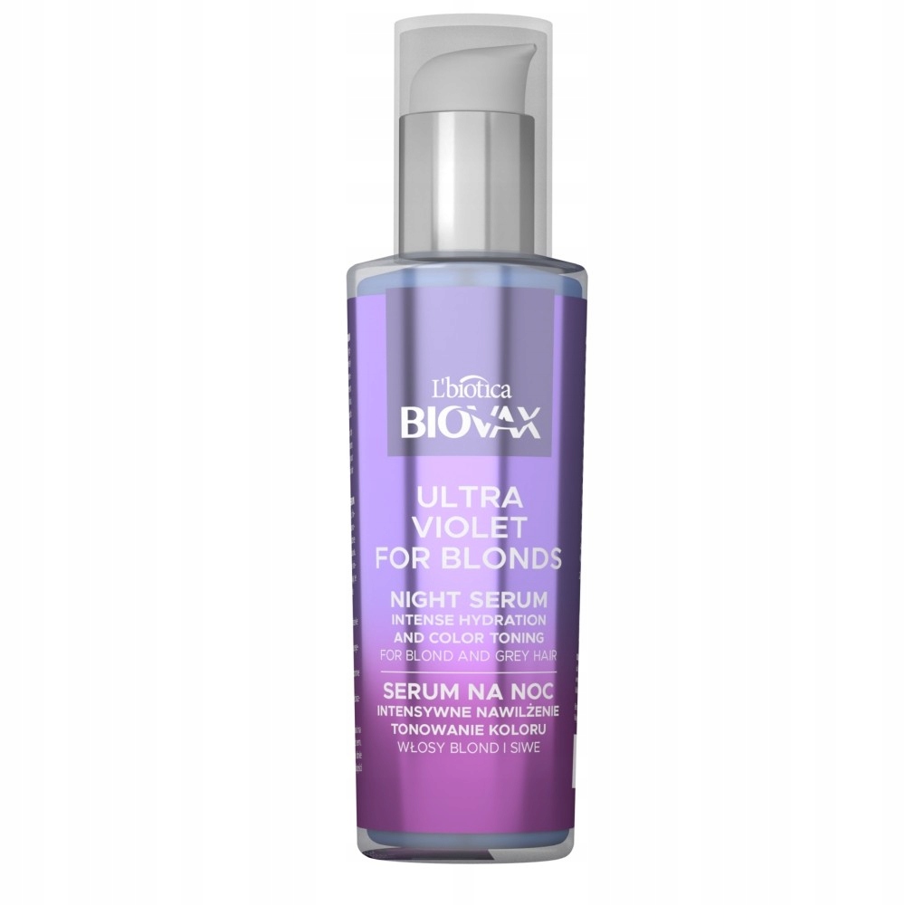 

L'biotica Biovax Ultra Violet for Blonds Serum na