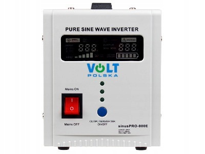Měnič Napětí Volt Polska SINUSPRO-800E 12V 500/800W