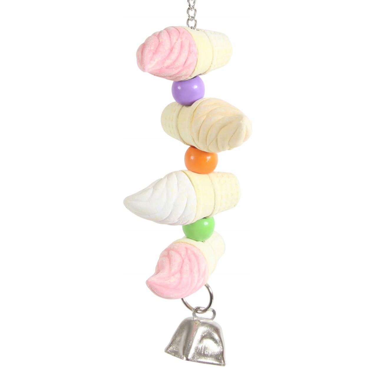 Zmrzlina na tyči Chutná a křupavá hračka pro papoušky