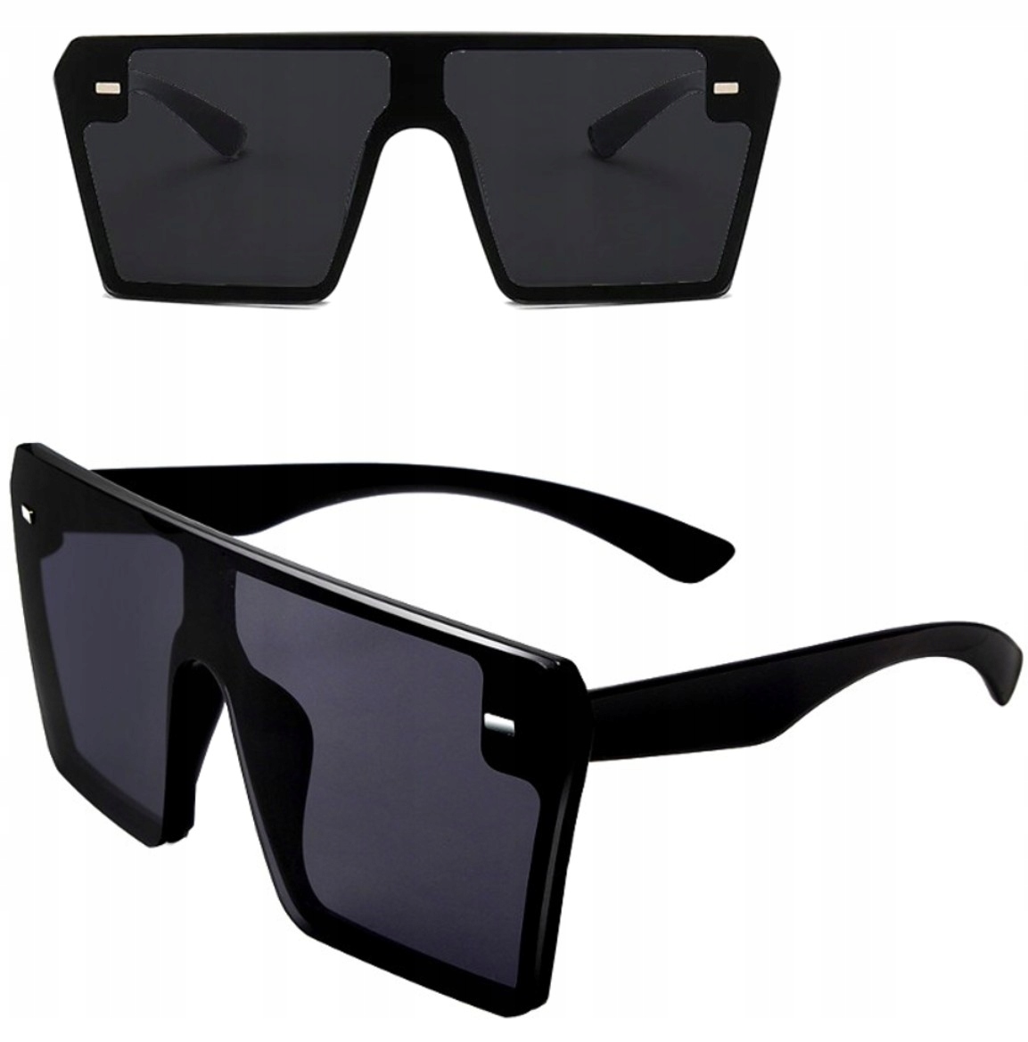 

Damskie Przeciwsłoneczne Okulary czarne kwadratowe