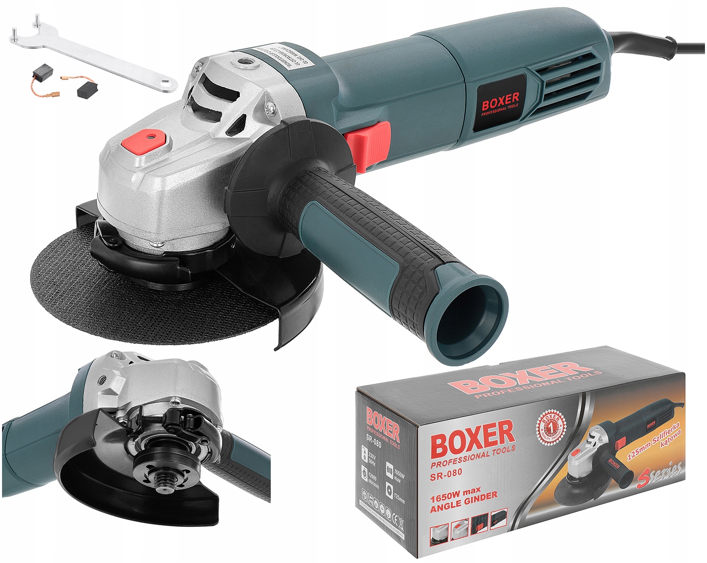 

Szlifierka kątowa 1650W Kątówka Diax Tarcza 125 mm