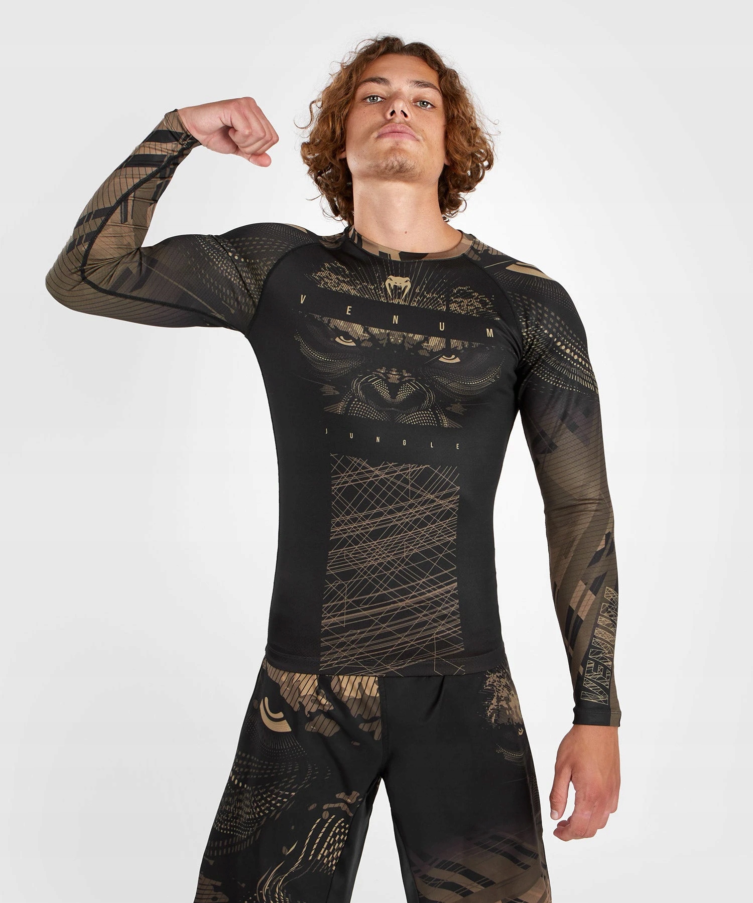 Venum Rashguard Gorilla Jungle Długi rękaw M