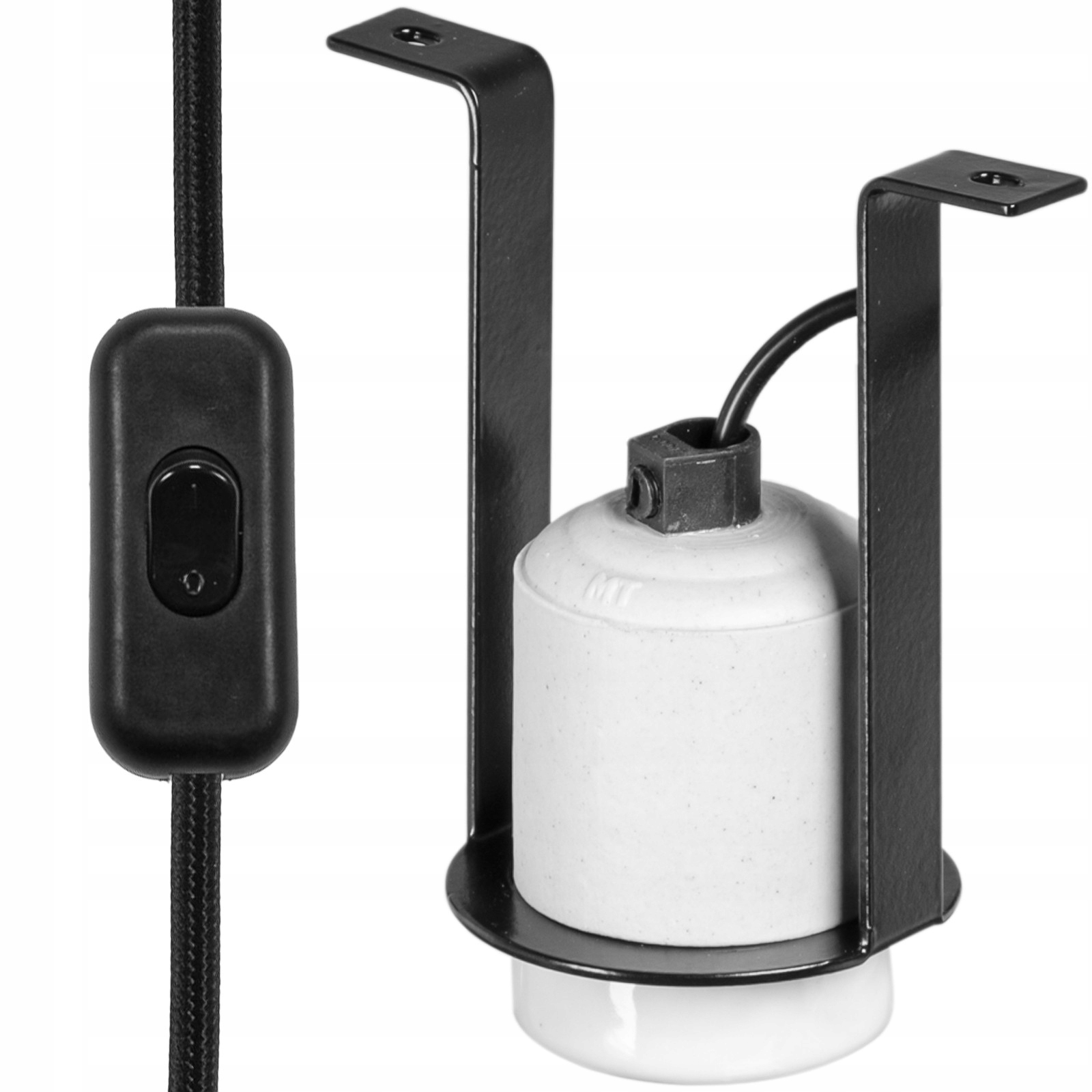 Keramická Objímka Do Terária Topná Žárovka Uvb Led E27 Držák