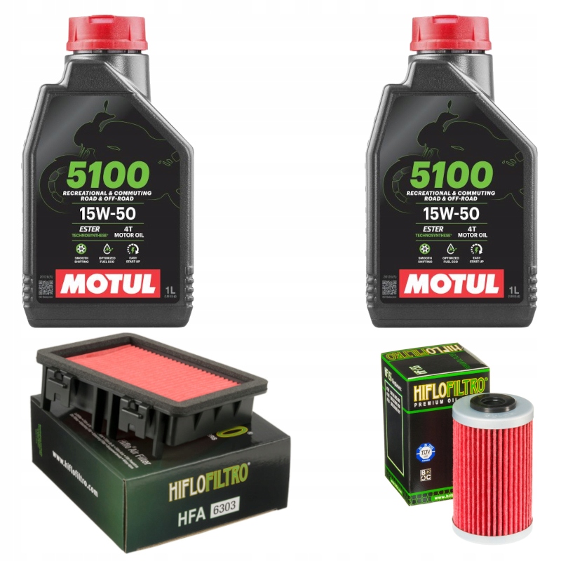 Zestaw Ktm Duke 390 2017-2022 olej i filtry