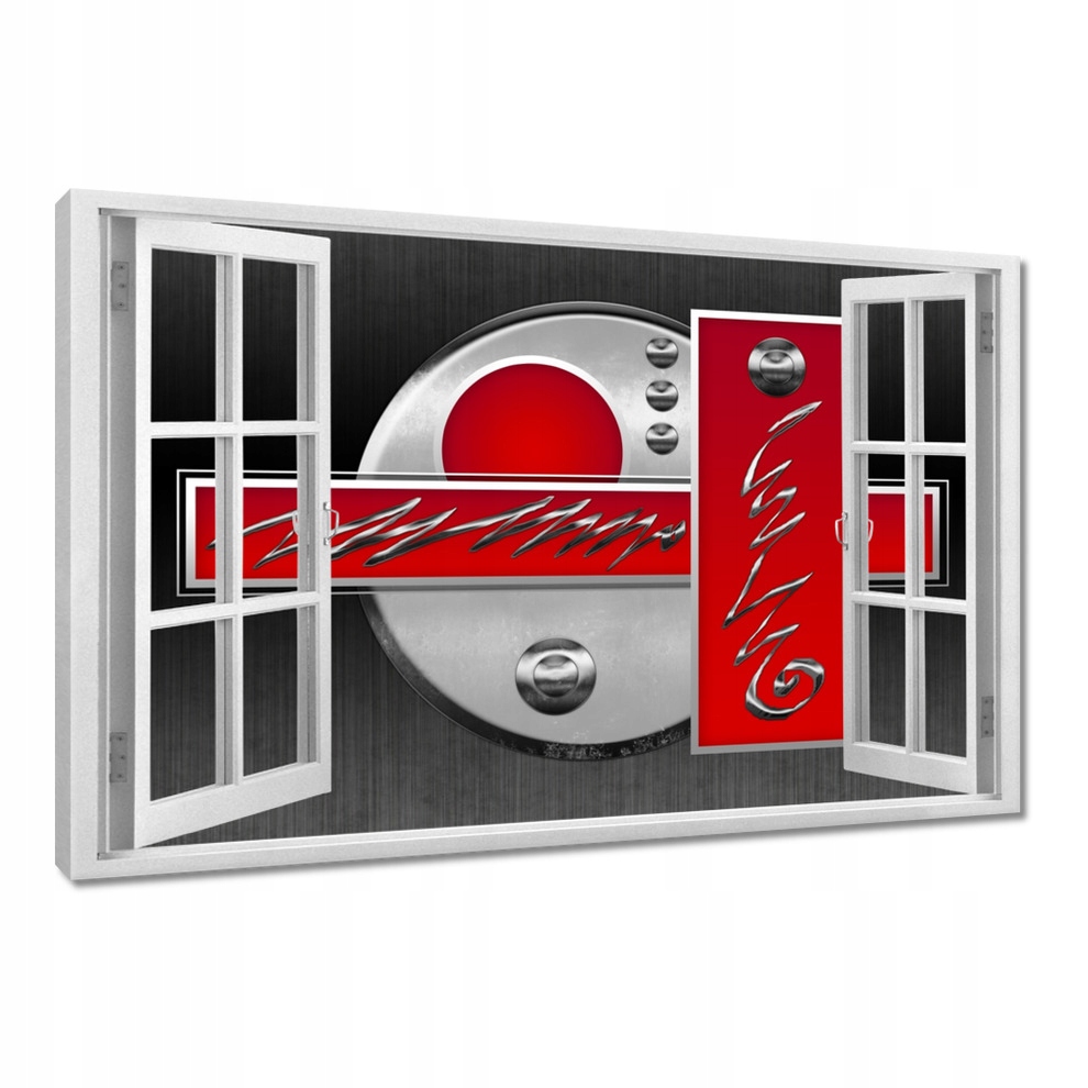 

Obrazy 120x80 Czerwona abstrakcja