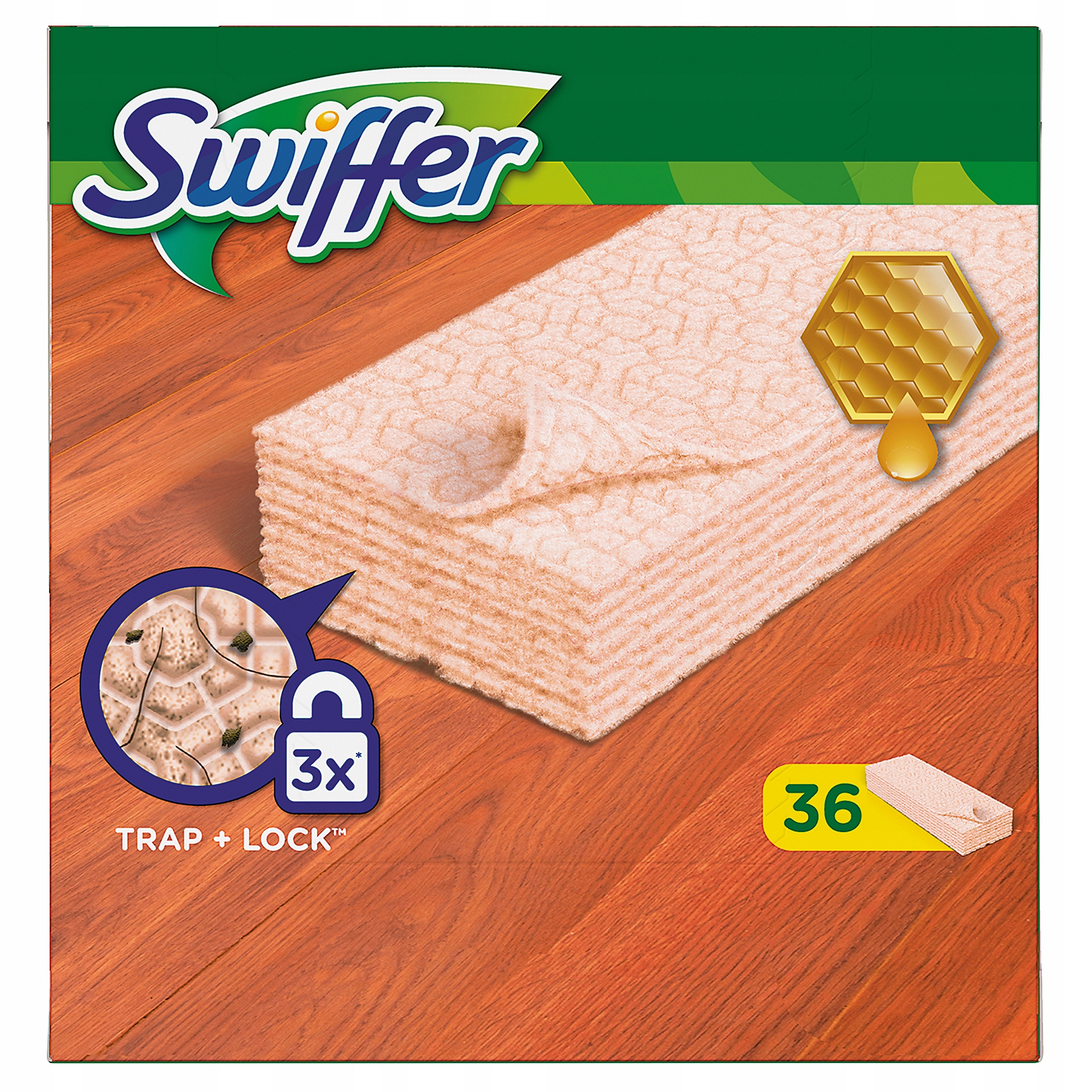 

Swiffer Ściereczki Mopa Drewna Parkietu Woskiem 36
