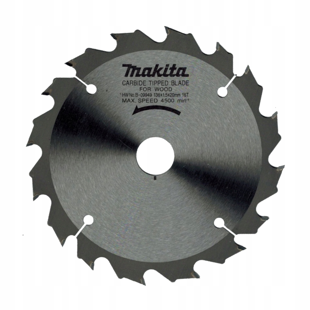 Makita Piła Tarczowa 136x20x16z Drewno