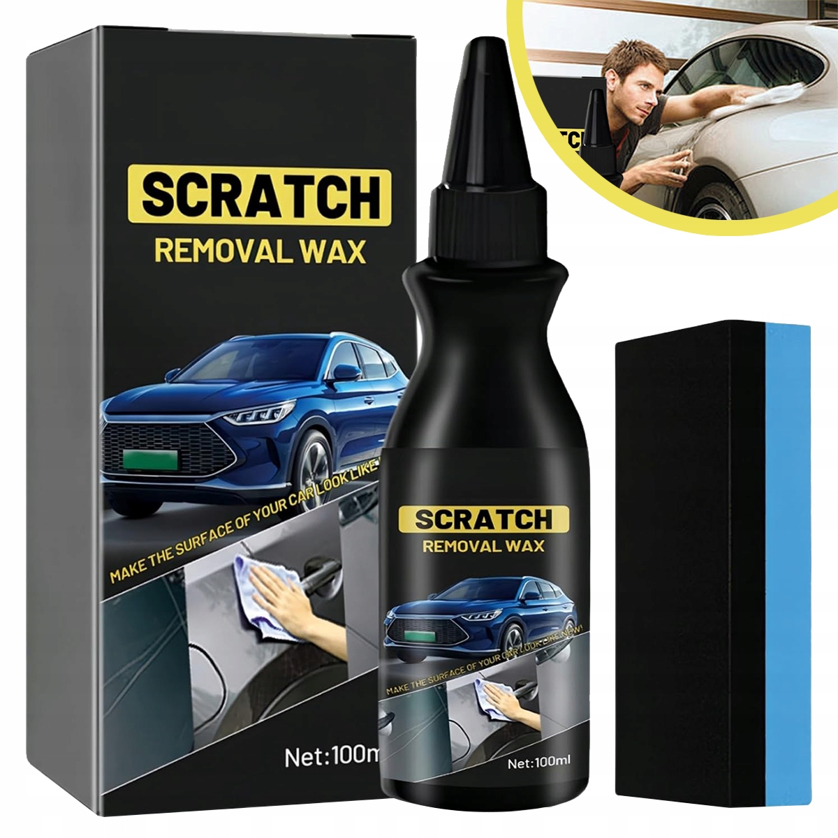 Pasta do usuwania rys Ultra Cut Do Pielęgnacji Samochodu 100 ml