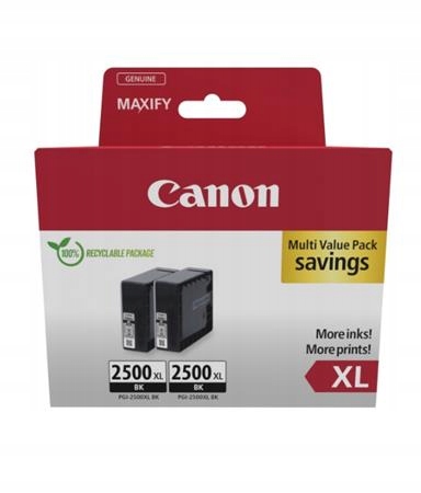 Canon cartridge Ink PGI-2500XL Bk Twin