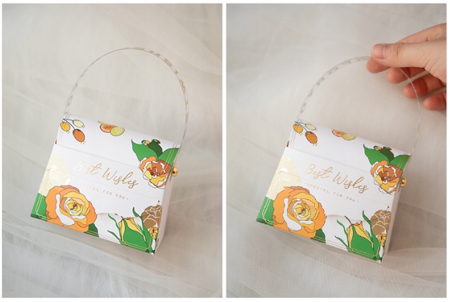 Torebka Pudełko Prezent BEST WISHES 10x5x9 Kod producenta Pudełko