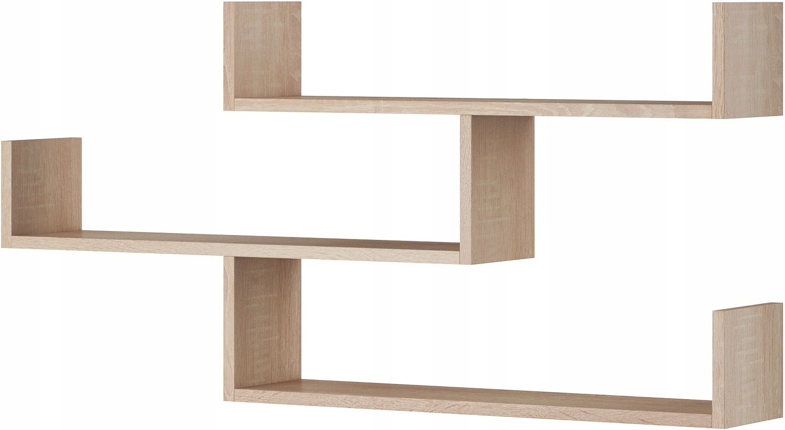 Półka wisząca TRIO 003 Biała Głębokość mebla 18 cm