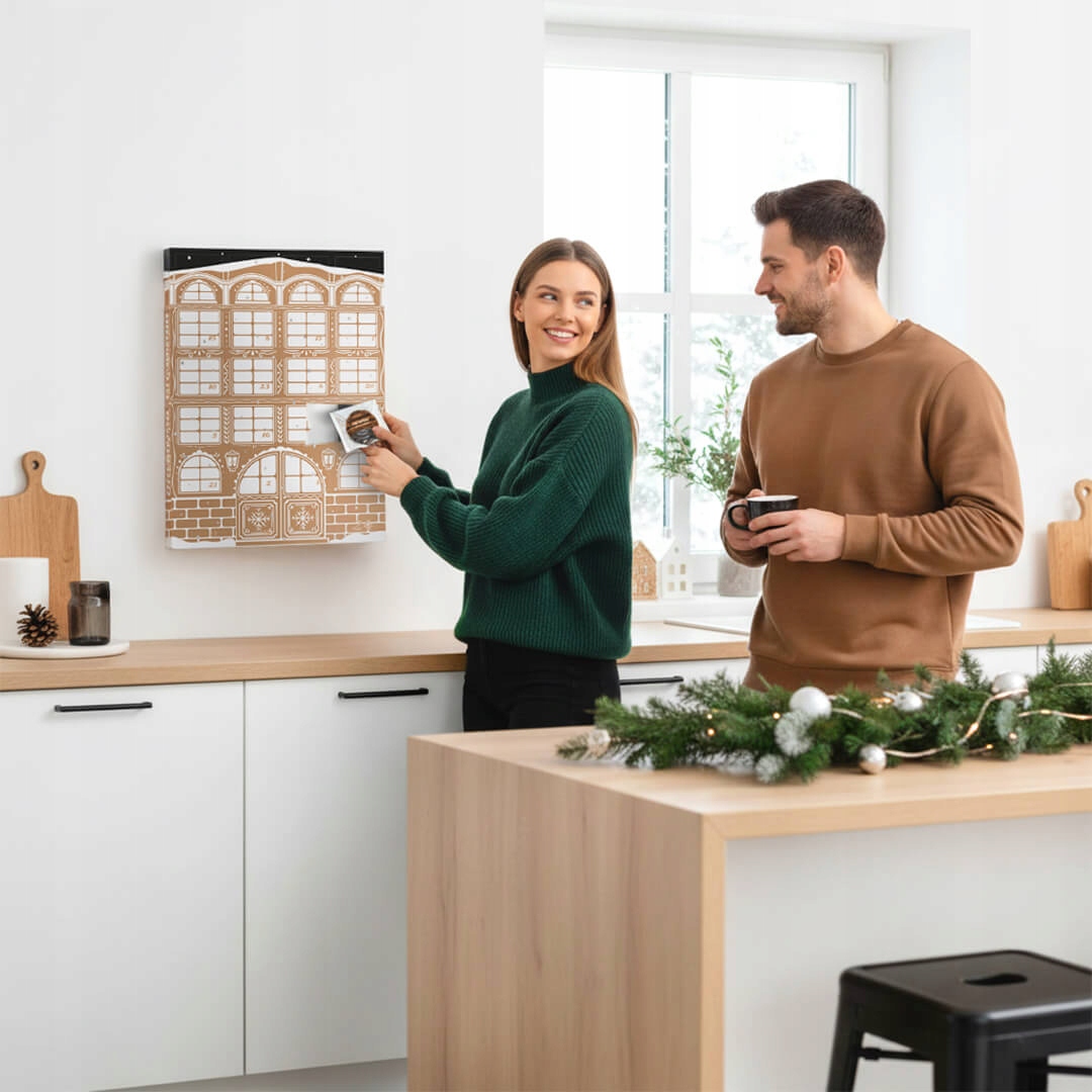 Levně Adventní Kalendář S Mletou Kávou – 24 Různých Příchutí – Degustační Sada