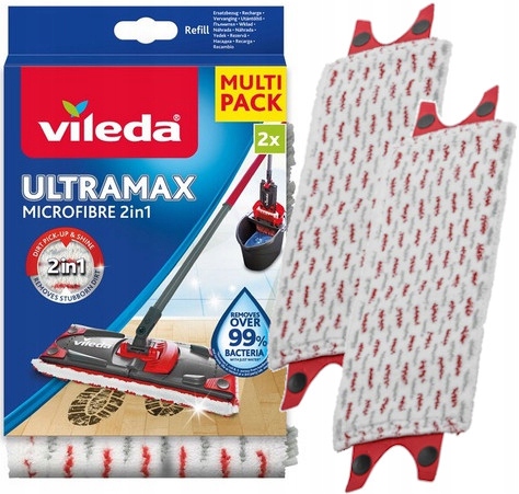 

Vileda Wkład do mopa Ultramax Ultramat Turbo 2 szt