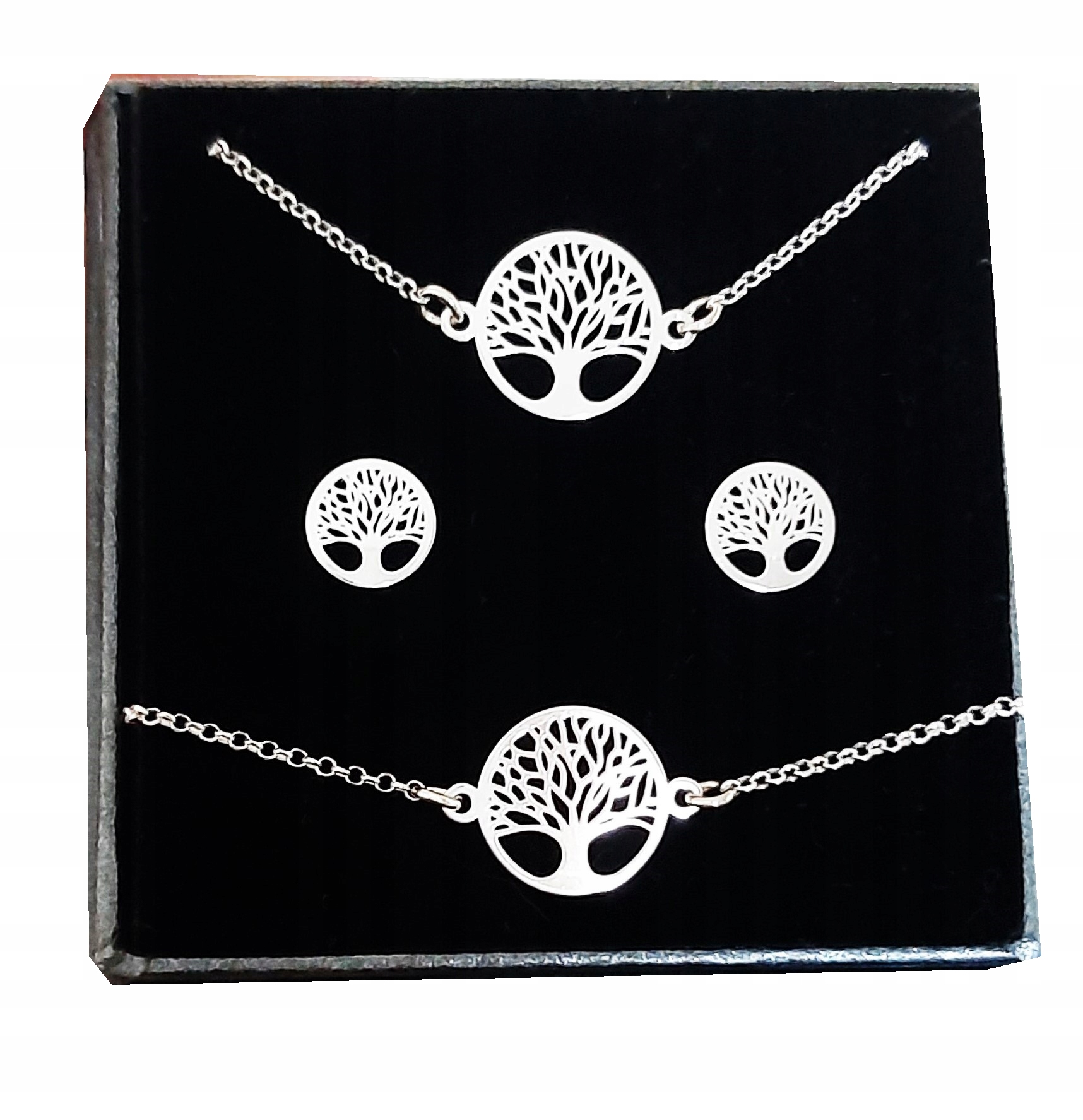Stříbrný Komplet 925 Celebrita Strom Života+gravírování