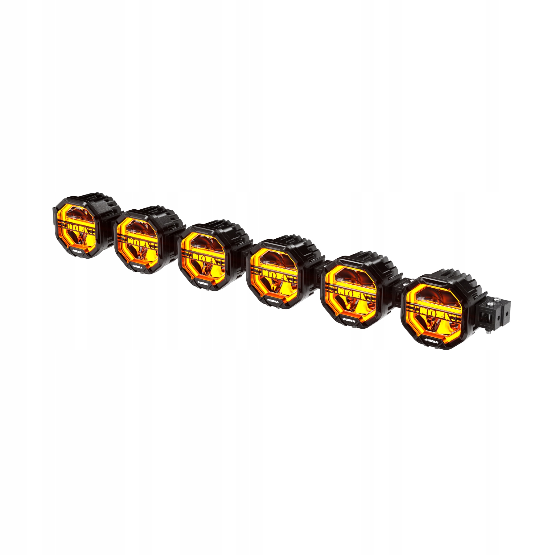 Led pracovná lampa Aurora 2 farby, čip Osram Lightbar Orgin