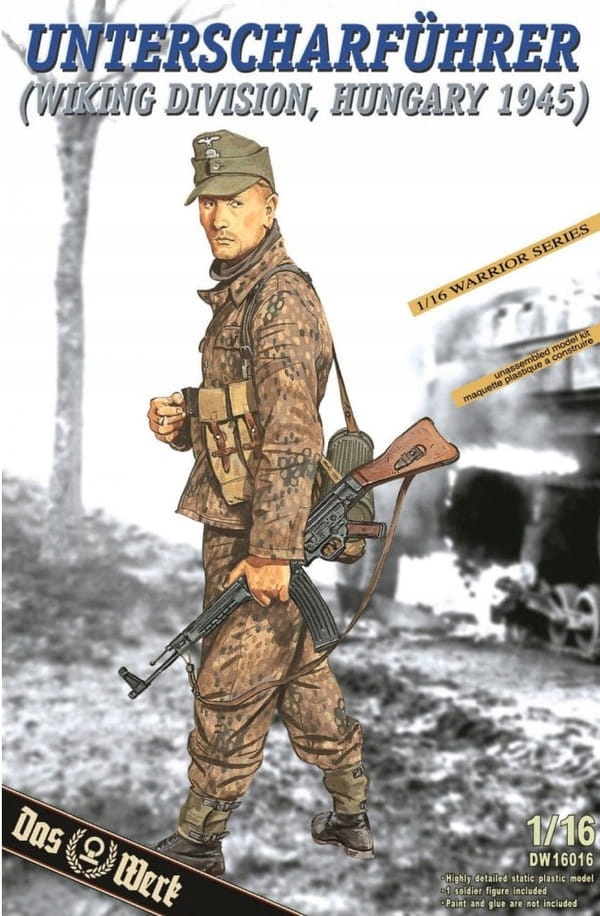 Das Werk DW16016 1:16 Unterscharführer Wiking Division Hungary 1945