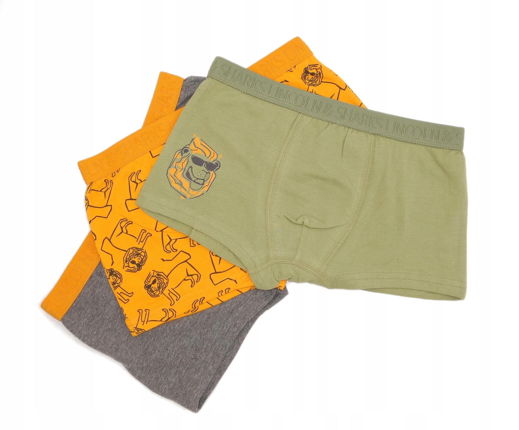 

Zestaw Majtki Bokserki Chłopięce 3 Pack 146/152