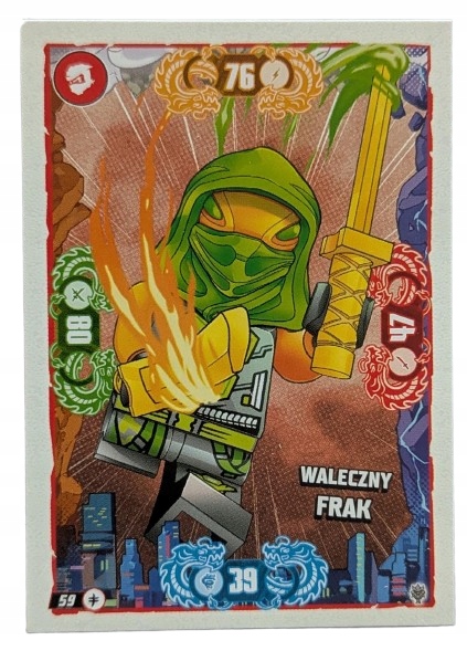 Karta Lego Ninjago (Dragon Storm) Seria 11 Numer 059