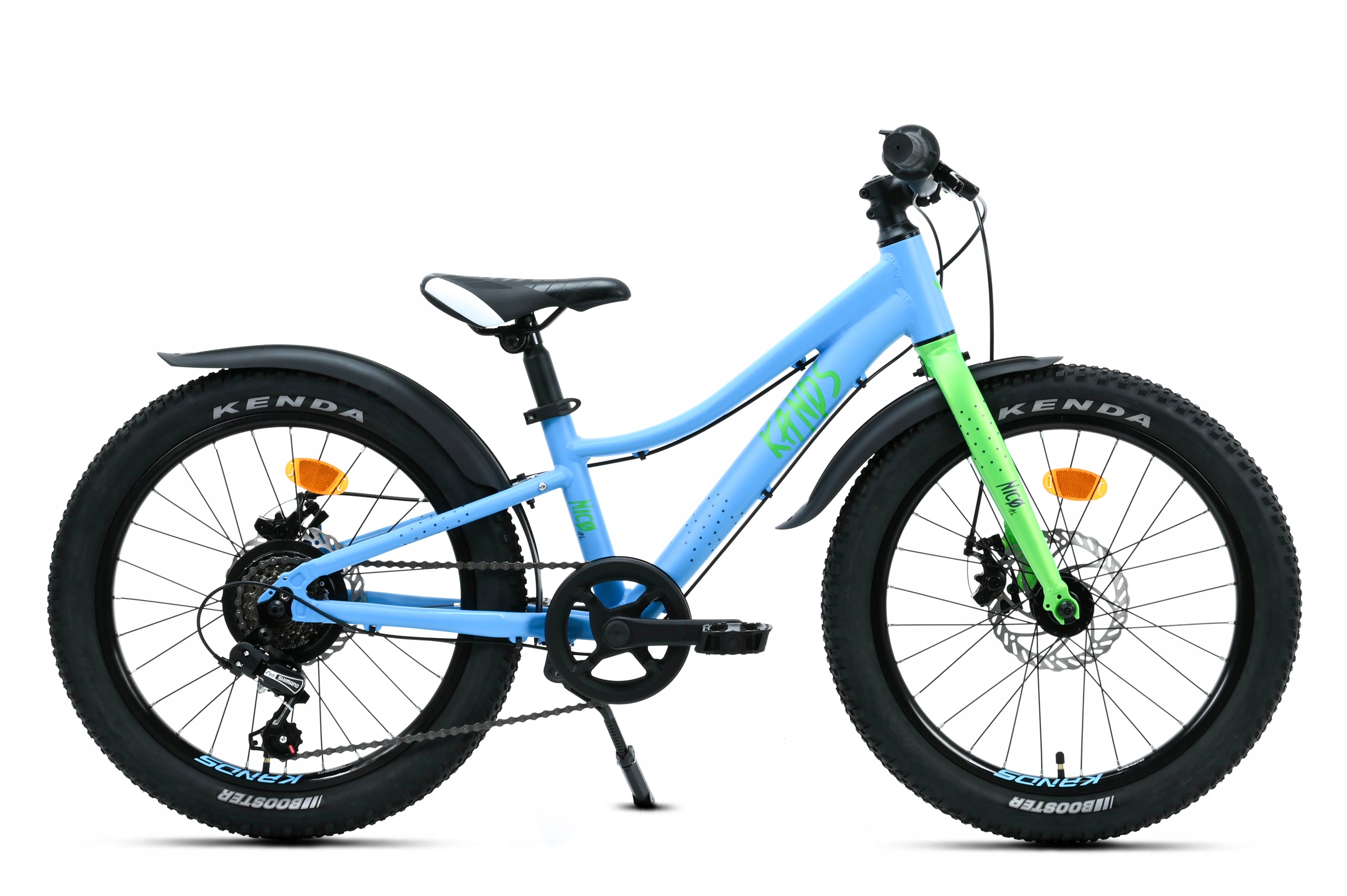 Rower Kands Dziecięcy 20 Nico aluminiowy r10" niebiesko-seledynowy rok 2026