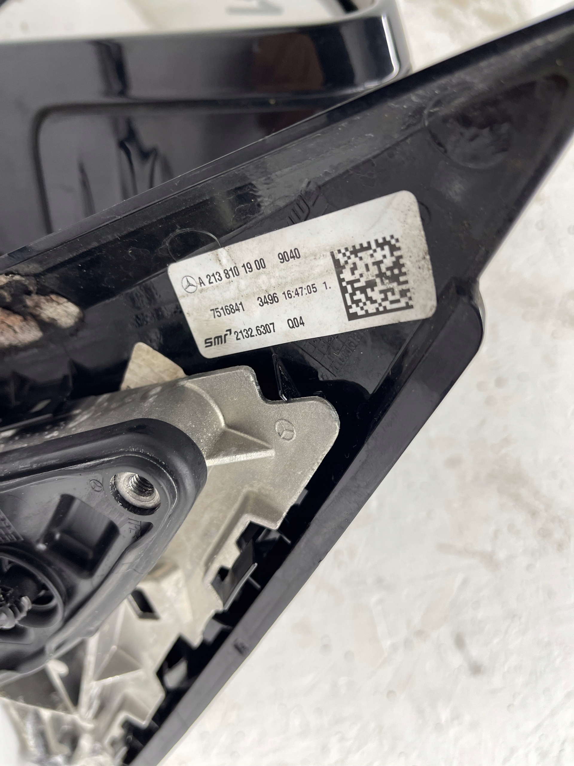 MERCEDES E-Klasa W213 mirror side left 10PIN 7+1+1+1 040 EUROPA