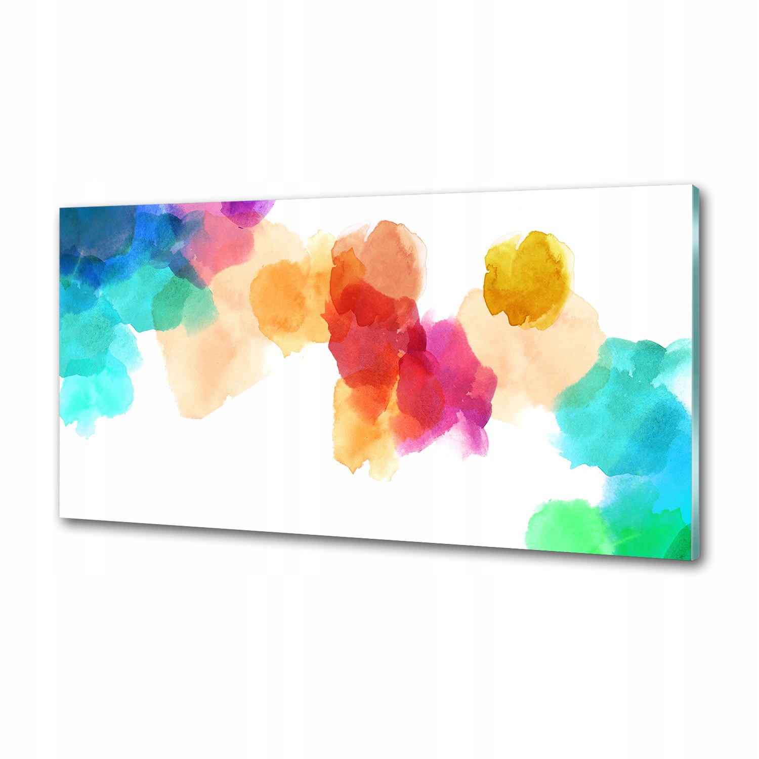 Panel do kuchyne Farebné škvrny 120 x 60 cm Lepidlo