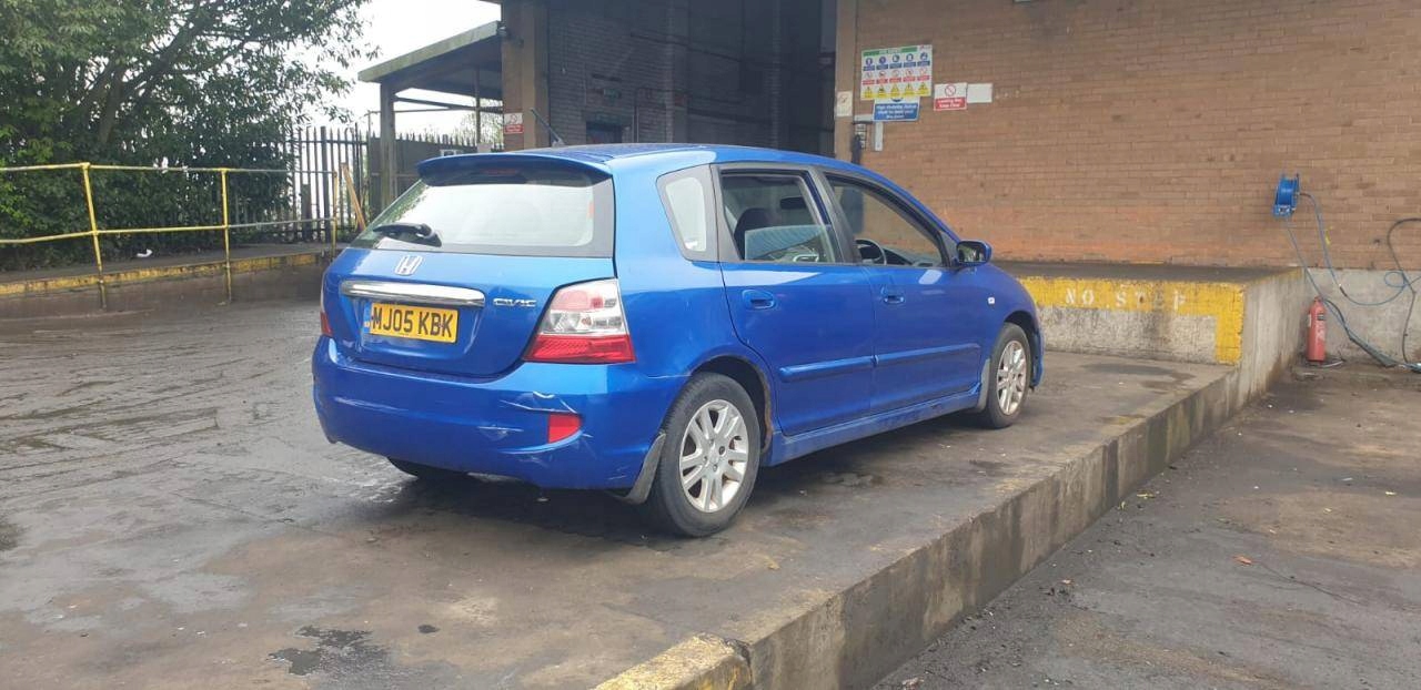 spoiler heckklappe heck Honda Civic 7 facelift EU7 2005 71700-S6D-0000