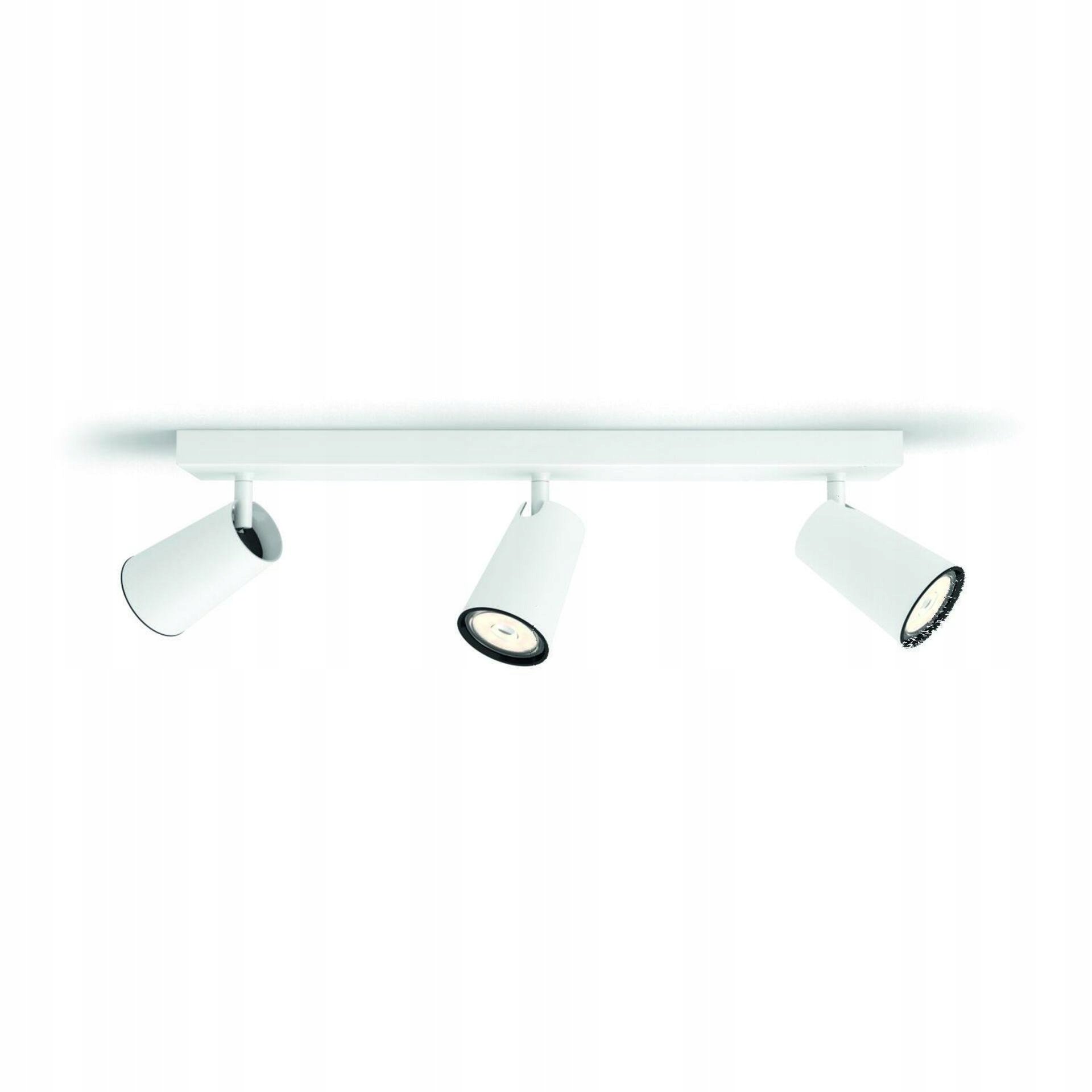 Bodové svítidlo Philips Paisley 3xGU10 bílé, směrové, 50573/31/PN