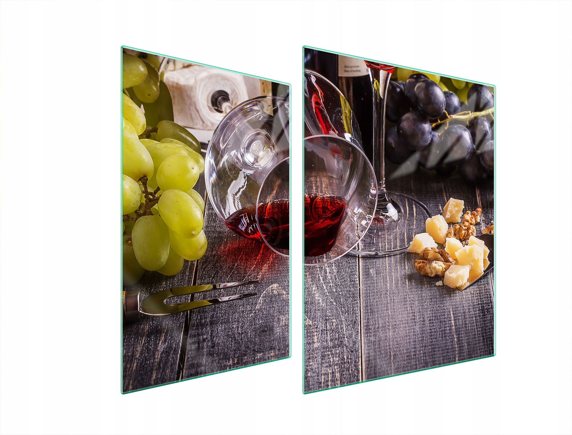 Skleněná Ochranná Deska Na Sporák 70x52 Víno Tvrzené Sklo