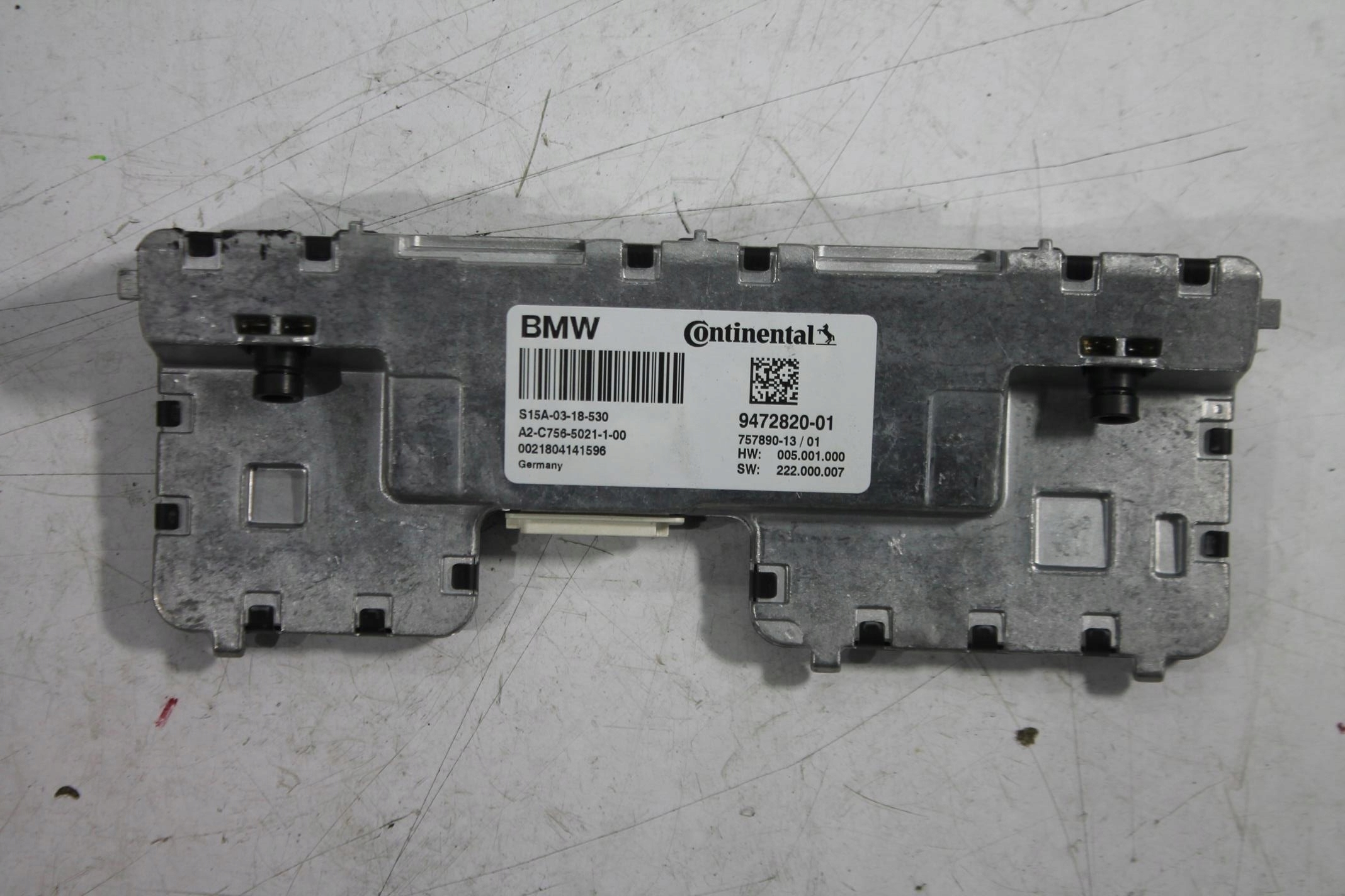 module control unit KAMERY KAFAS 9472820 BMW G30 17