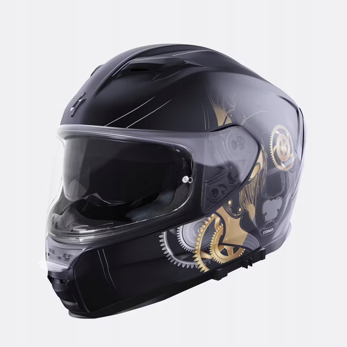 Kask Motocyklowy z blendą STORMER ZS-1001 ARTS METAL MATT S