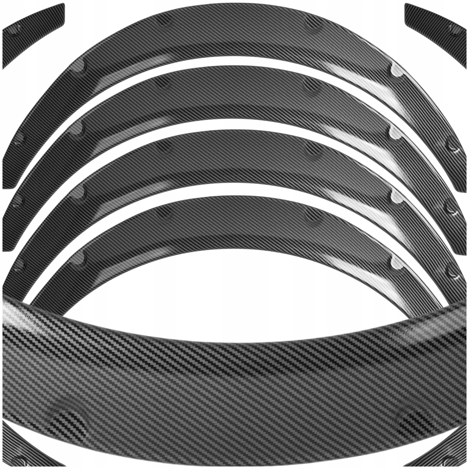 Rozšíření Nástavců Na Podběhy Automobilů Rozšiřující Carbon 4ks