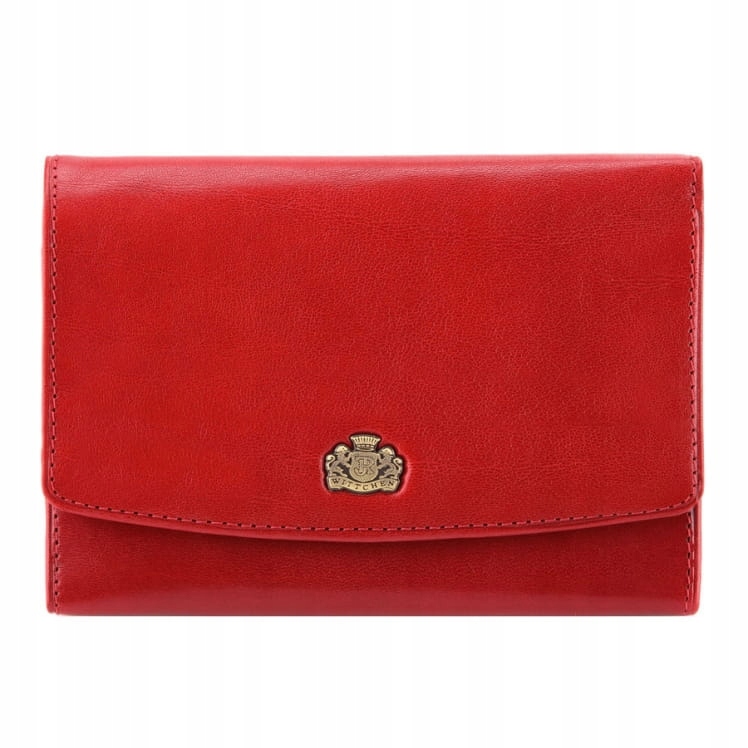 Červená peněženka z přírodní kůže Wittchen Arizona 10-1-062-3