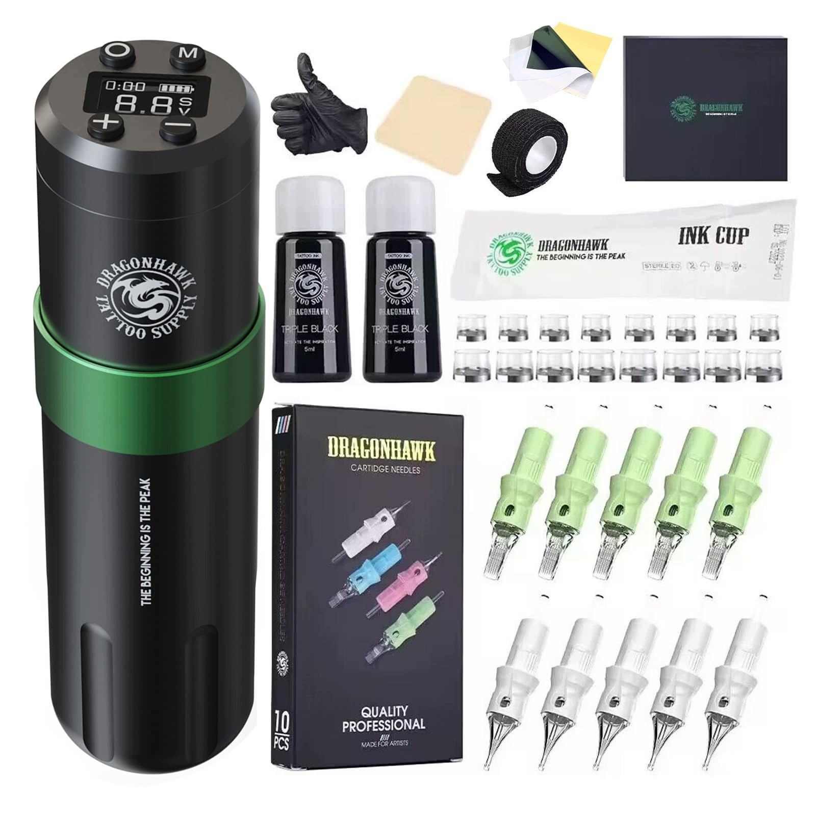 Tattoo Kit Wireless Tattoo Pen Machine Rotary Tattoo Gun With Pro Dílnu