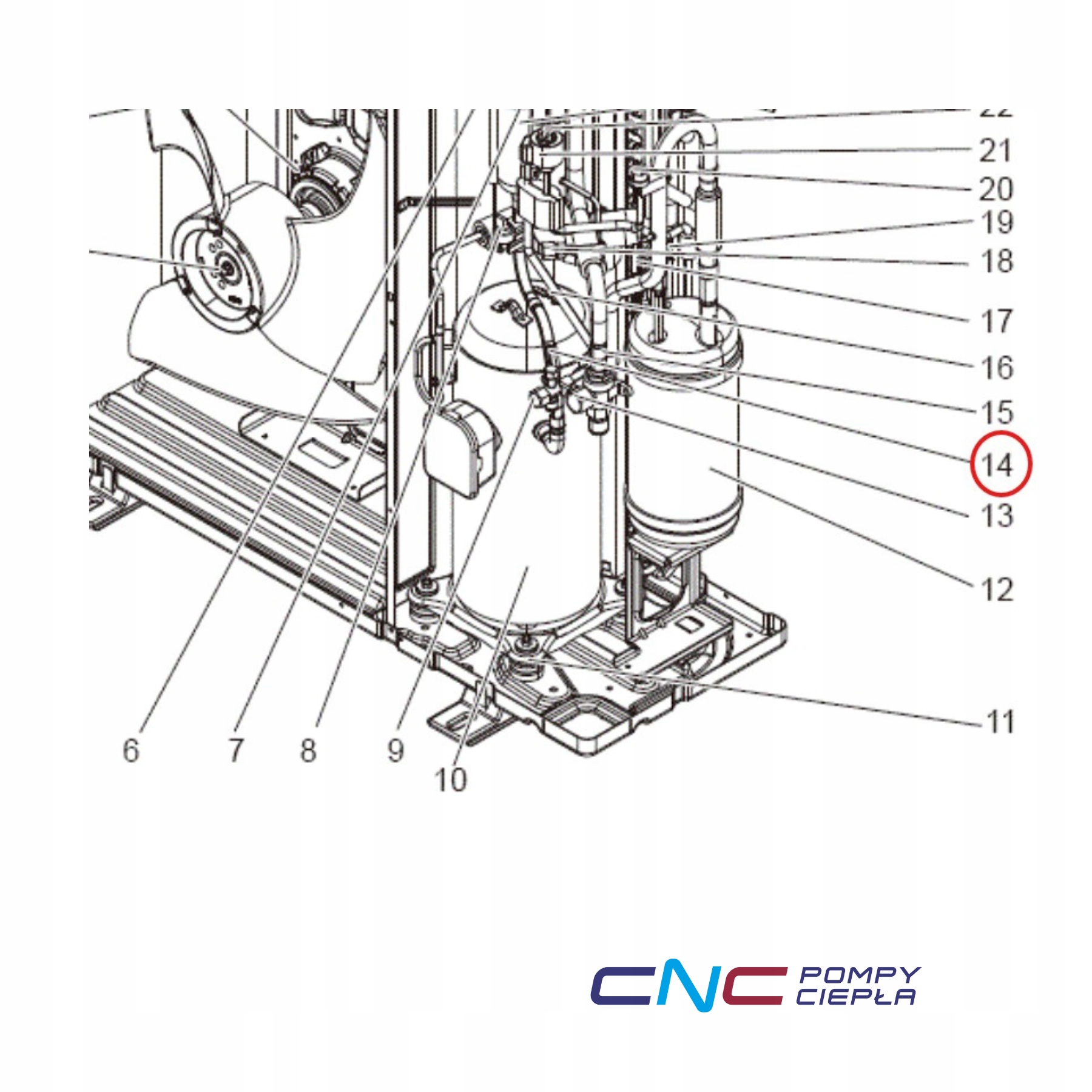 271937 S70E61202 Thermistor Snímač teploty Mitsubishi