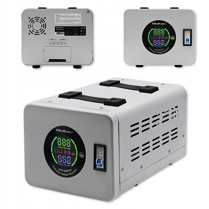 

Qoltec Automatyczny stabilizator napięcia Avr 5000