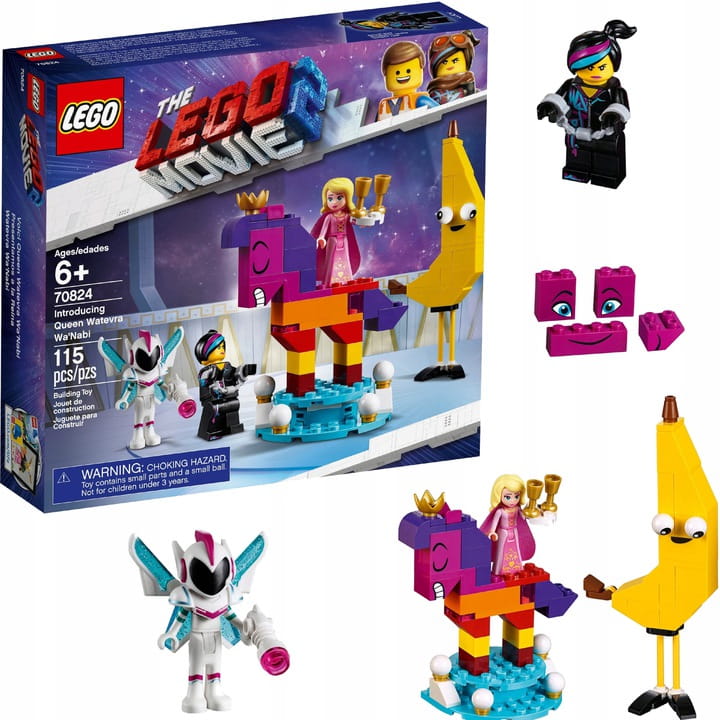 Lego The Movie 70824 Królowa Wisimi I'powiewa