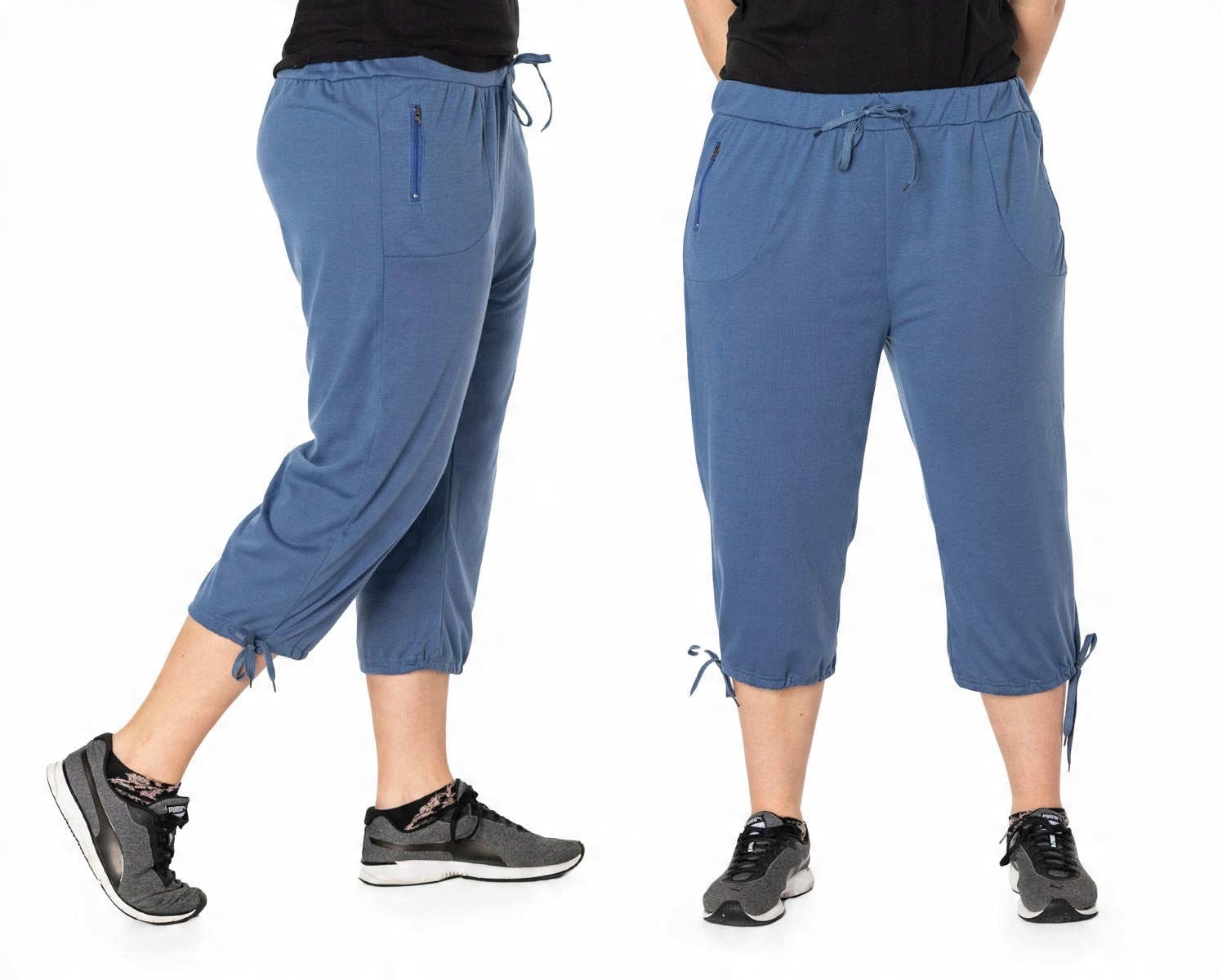 

Duże Krótkie Spodenki Damskie Rybaczki 86022-8 6XL