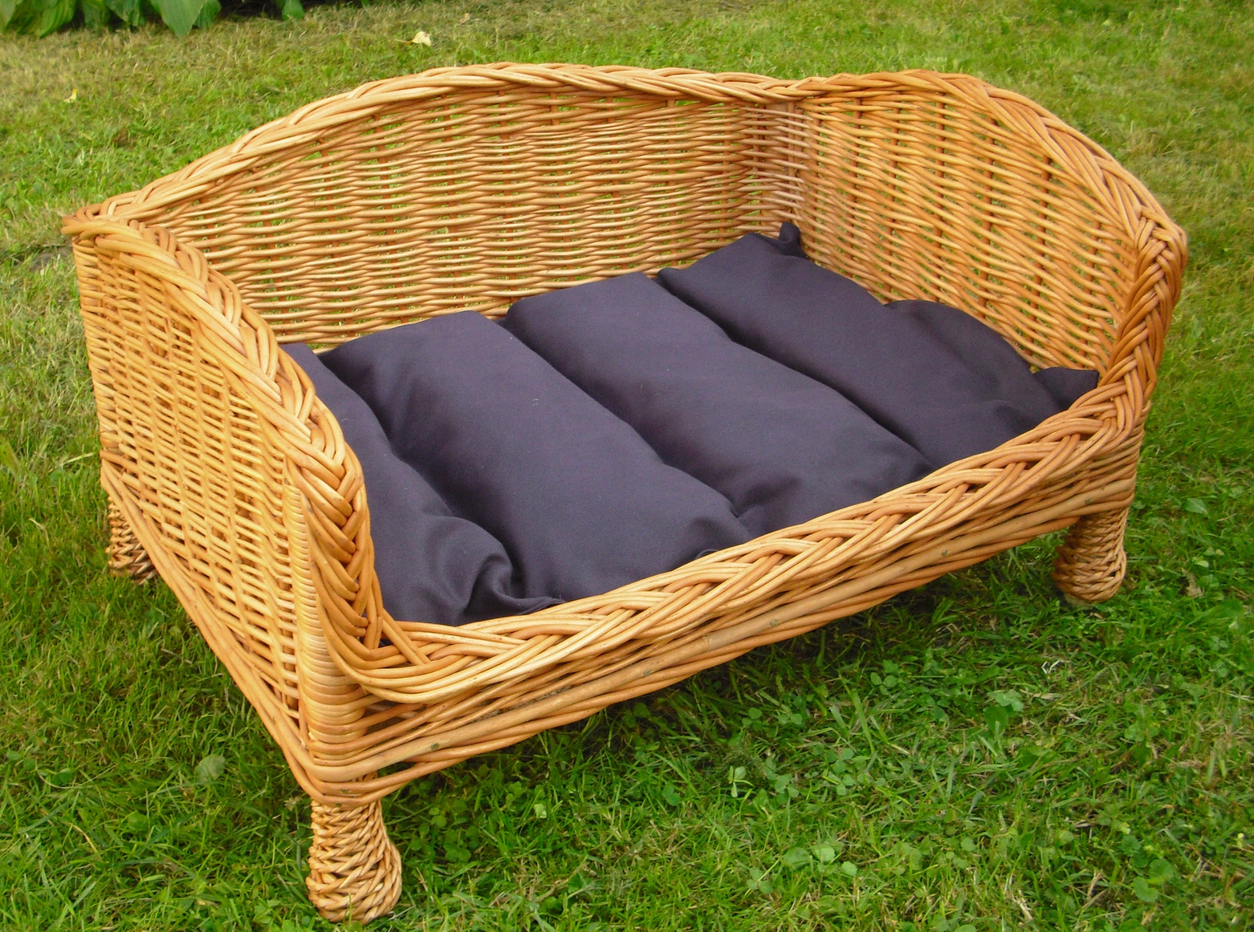 Legowisko wiklinowe Sofa leżak dla psa-kota 50cm