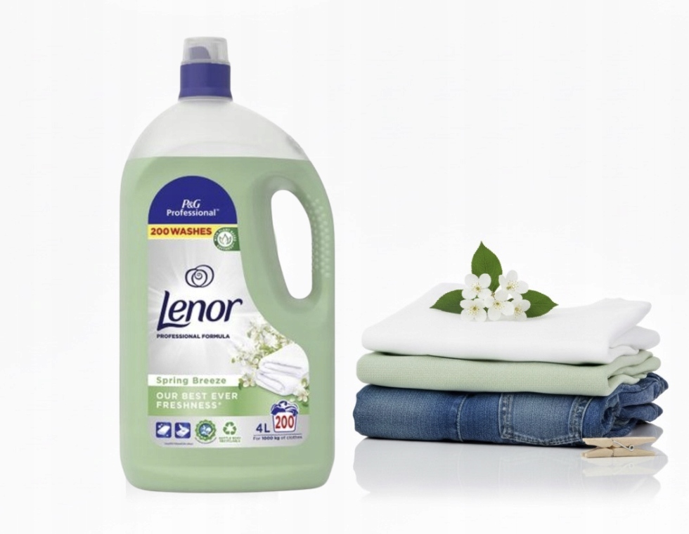 Levně Lenor Tekutá Aviváž 4L KONCENTRÁT/200P/ zelený