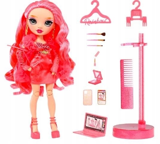 Rainbow High Fashion Lalka Priscilla Perez (Pink) Różowa