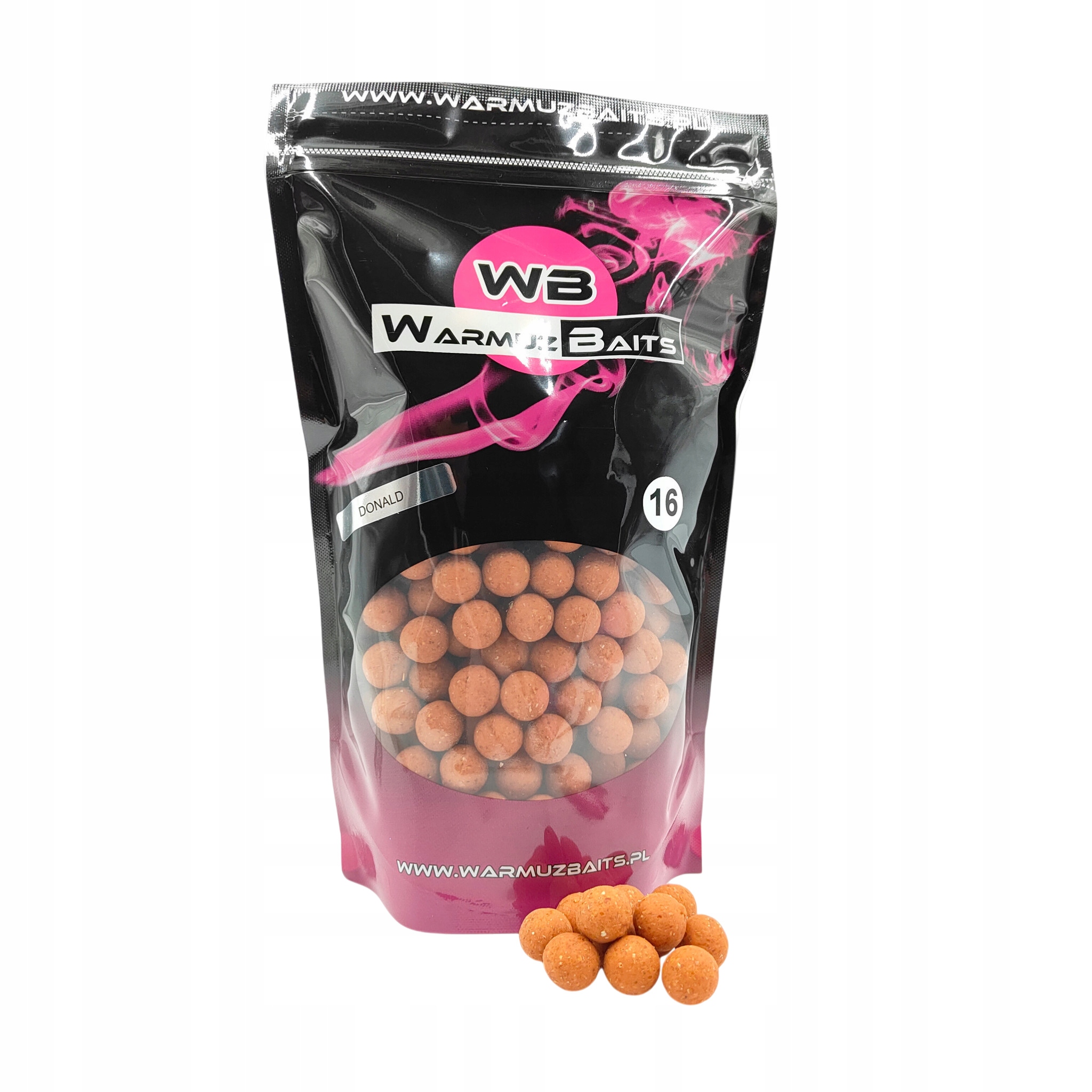 Kulki zanętowe Warmuz Baits Donald 900g 16mm na karpia i amura