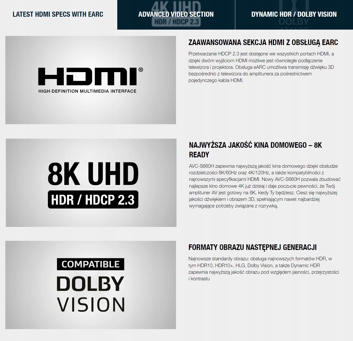 DALI OBERON JASNY DĄB, KINO 5.0 Z DENON AVC-S660H Skład zestawu Dali Oberon7+1+ Vokal + DENON AVC-S660H