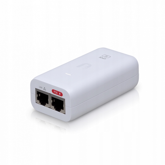 

Zasilacz Ubiquiti U-PoE-AF 48VDC 0.32A Gigabit
