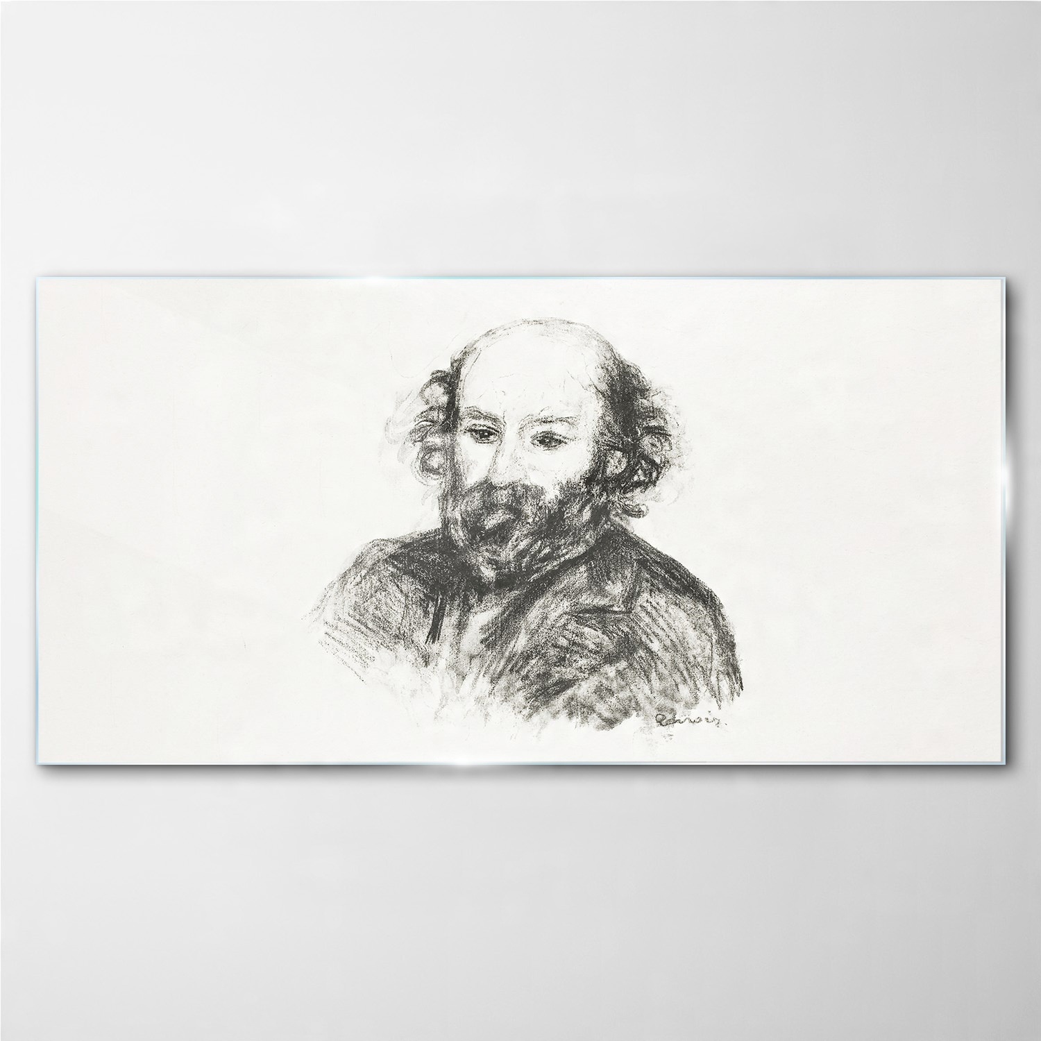 

Szklany obraz na ścianę Rysowanie szkic 100x50 cm