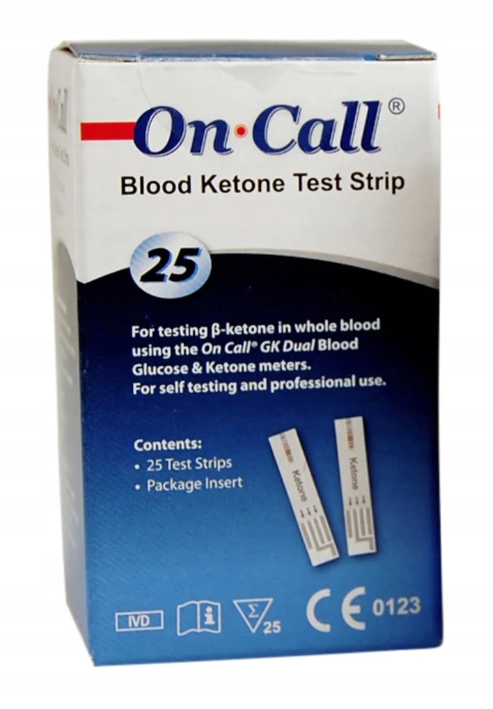 

On Call paski ketone ketonowe 25 sztuk Gk Dual