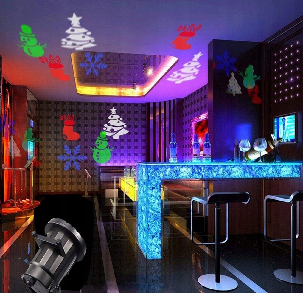 PROJEKTOR LASEROWY LED RGB ŚWIĄTECZNY 16w1 OGRODOWY RUCHOMY STAR SHOWER Kod producenta PROJEKTOR LEDOWY ŚWIĄTECZNY 16WZO STARS