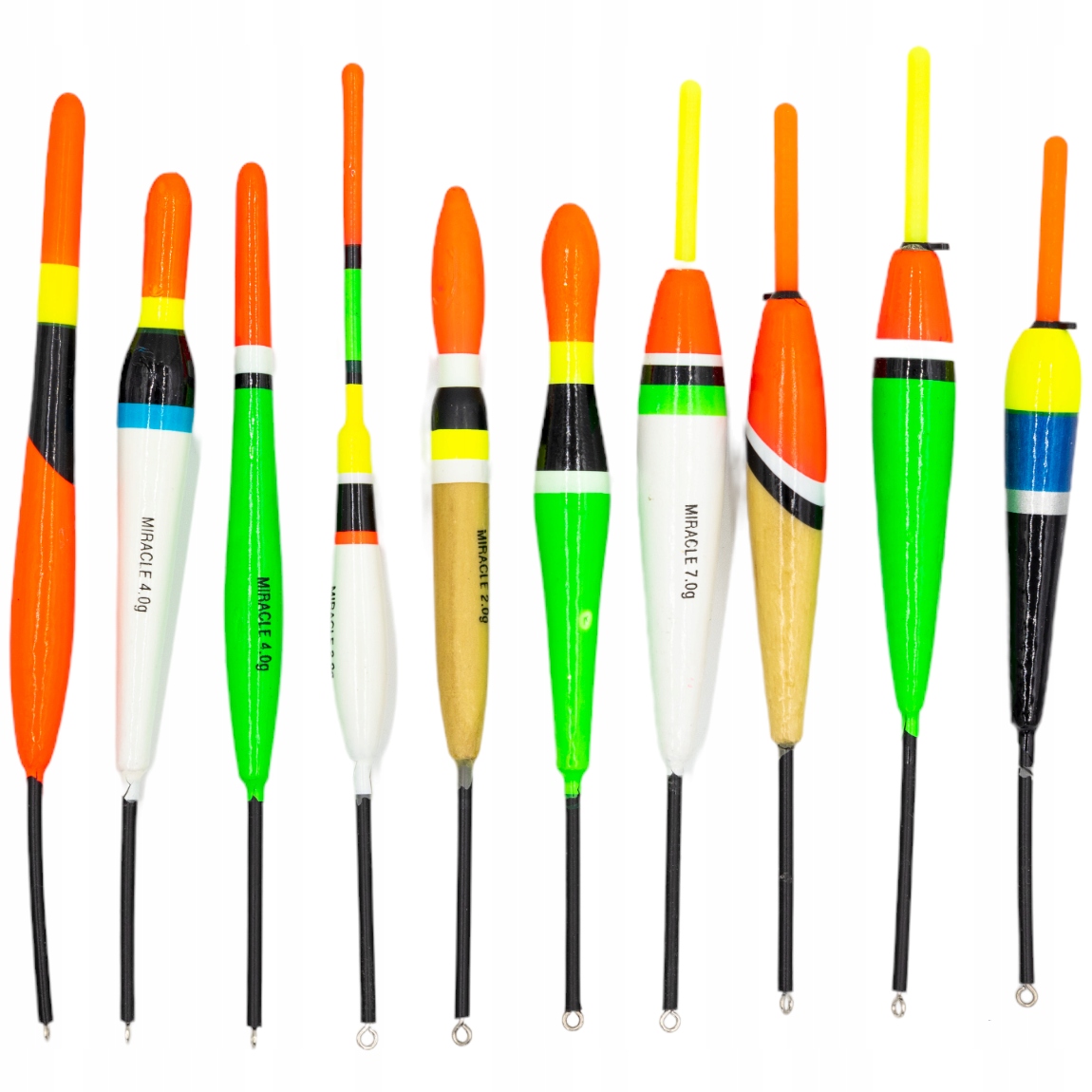 

Zestaw Spławików Przelotowych 10szt. 70210